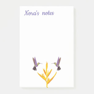Post-it® Oiseaux de mer Fleur jaune