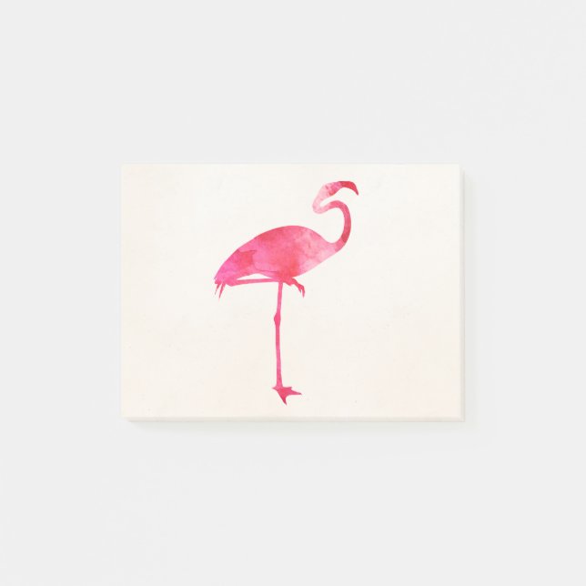 Post-it® Oiseaux roses de la Floride de silhouette (Devant)