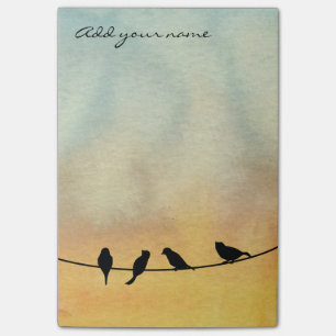 Post-it® Oiseaux sur fil