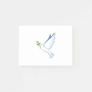 Post-it® Olive Branch & Dove