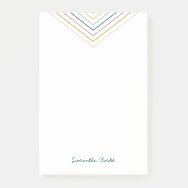 Post-it® On Point (Large) - Émeraude (Devant)