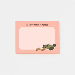 Post-it® Opabinia animale préhistorique