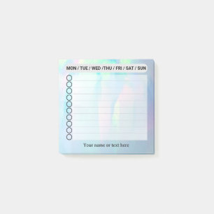 Post-it® Opal Gemstone To do list Post-it Notes