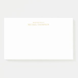 Post-it® Or professionnel et blanc
