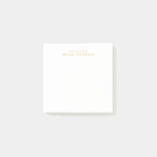 Post-it® Or professionnel et blanc