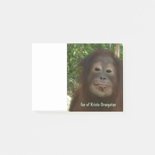 Post-it® Orang-outan de Krista (Devant)
