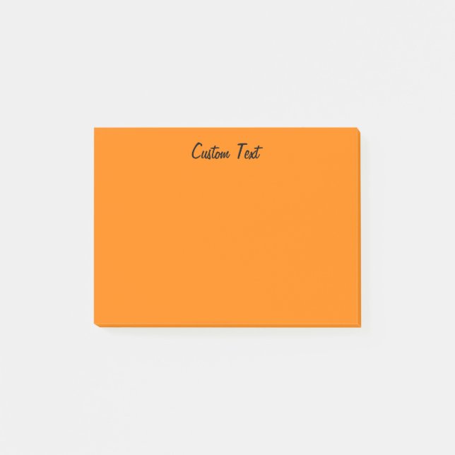 Post-it® Orange lumineuse (Devant)