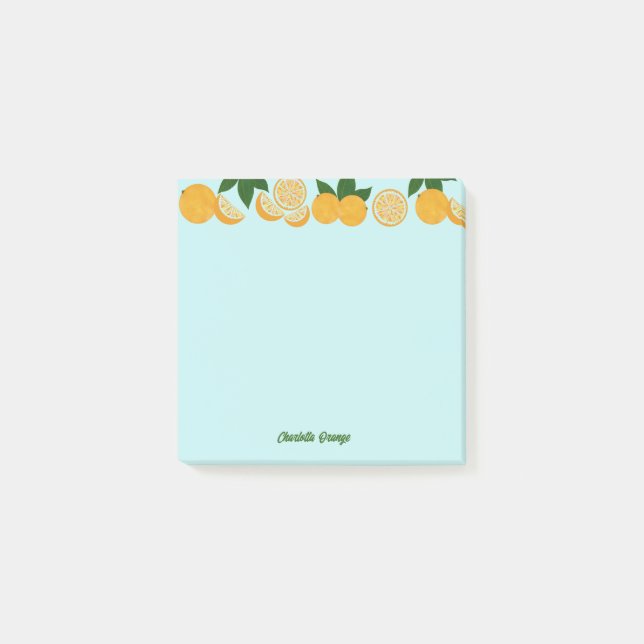 Post-it® Orange Party Fruit Fresh School Office (Devant)