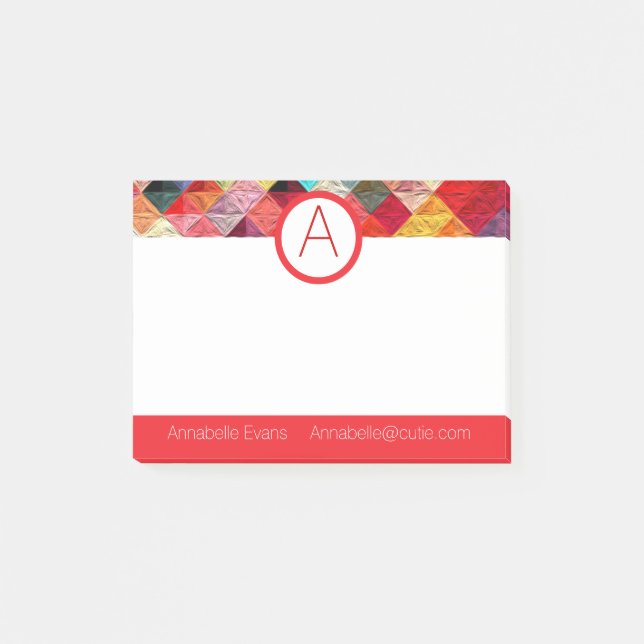 Post-it® Orange Quilty (Devant)