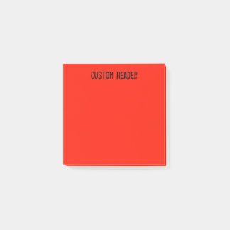 Post-it® Orange/Rouge