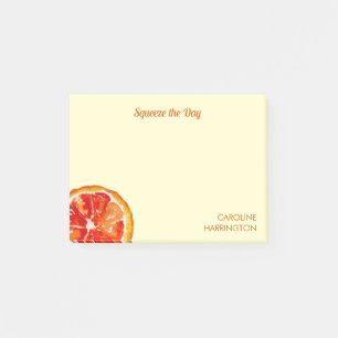 Post-it® Orange Squeeze Day Cute Inspirational Citrus
