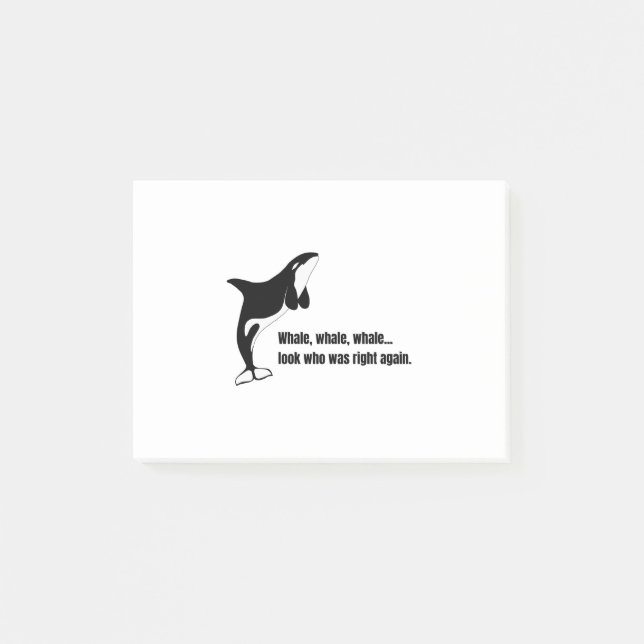 Post-it® Orca - Baleine tueuse - Armes animales - Animaux a (Devant)