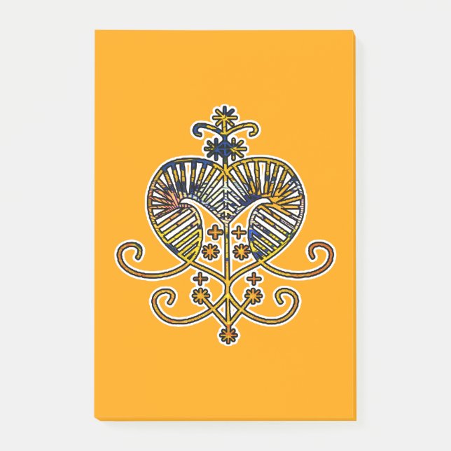 Post-it® Oshun Goddess Veve Sigil (Devant)