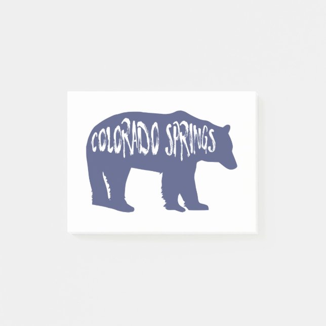 Post-it® Ours de Colorado Springs (Devant)