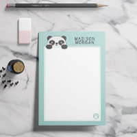 Ours Panda Mignon Turquoise & Pattes Ajoutez Votre