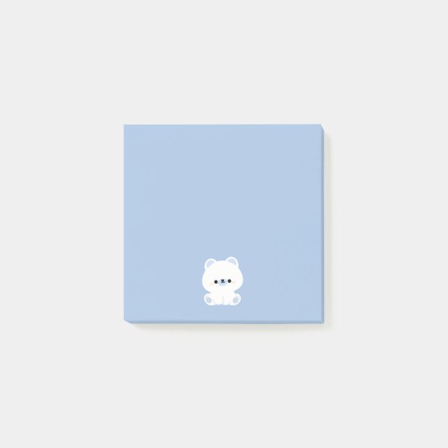 Post-it® Ours polaire mou (Devant)
