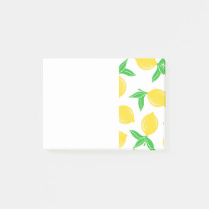 Post-it® Pad à anneaux de citron pressé frais
