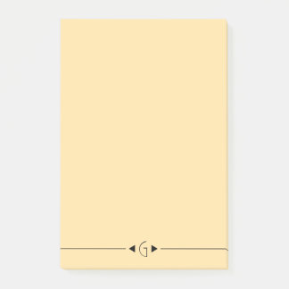 Post-it® Pad de note initiale