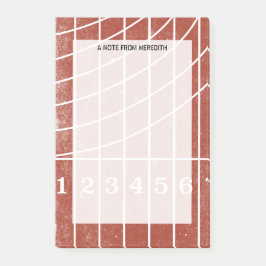 Post-it® Pad de piste pour coureurs et entraîneurs