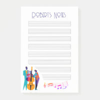 Pad "Note" inspiré de jazz avec musiciens