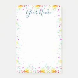 Post-it® Paint Splatter