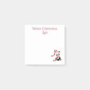 Post-it® Panda Holiday Joyeux et Joie
