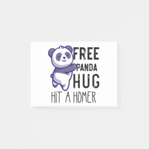 Post-it® Panda Hugs Gratuits Touché Un Homer Panda Amateurs