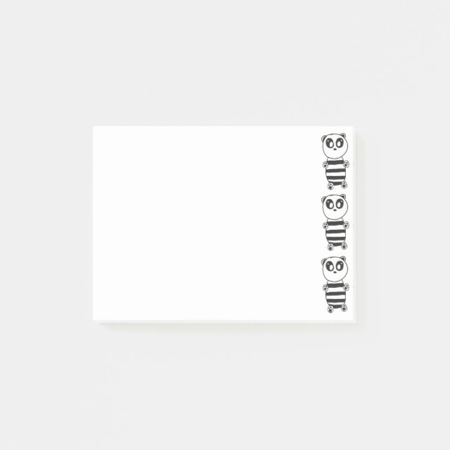 Post-it® Panda Kids    (Devant)