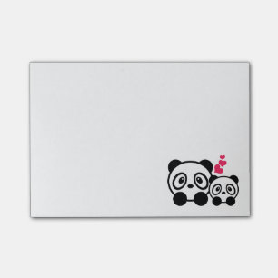 Post-it® Pandas mignons