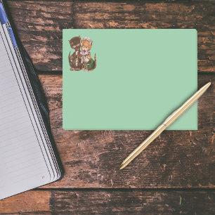 Post-it® Panier cadeau Rat Chats vintages