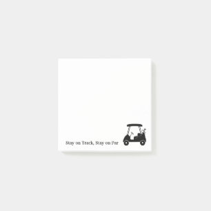 Post-it® Panier de golf Restez sur la piste, Restez sur le 