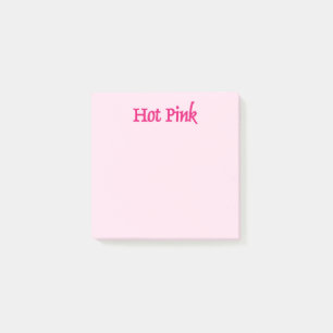 Post-it® Paniers de notes roses chauds