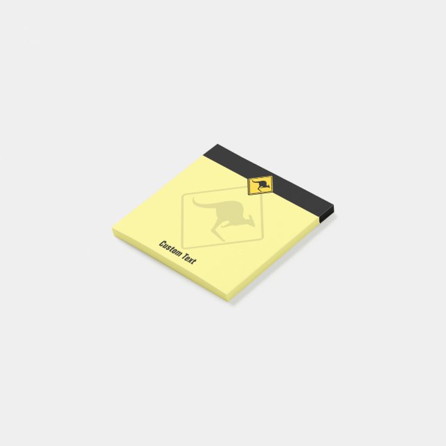 Post-it® Panneau d'avertissement Kangaroo (Incliné)