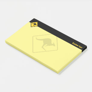 Post-it® Panneau d'avertissement Kangaroo