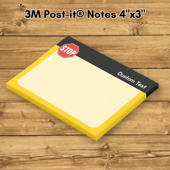 Post-it® Panneau STOP (Créateur téléchargé)
