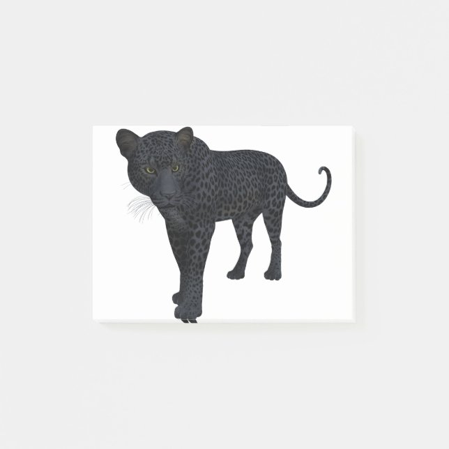 Post-it® Panthère noire Leopard Jaguar Chat Big Wildlife (Devant)