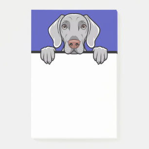 Post-it® Papeterie Cadeaux pour Amoureux de Chien Weimarane