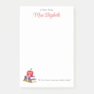 Post-it® Papeterie de l'enseignant personnalisée Cute Moder