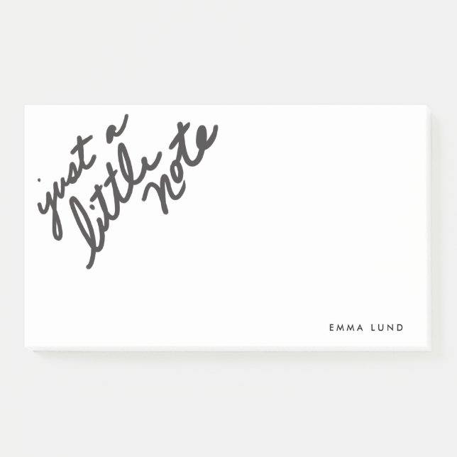 Post-it® Papier à lettres Little Note personnalisé (Devant)