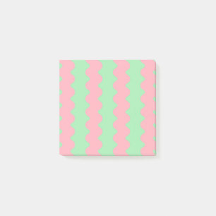 Post-it® Papier à papier minimaliste rose vert