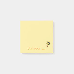 Post-it® Papier adhésif mignon en forme d'abeille à miel