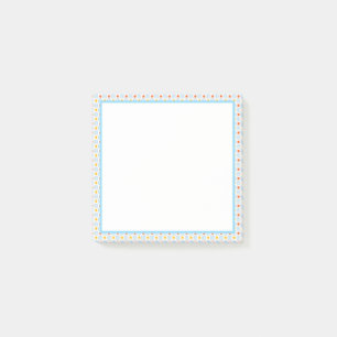 Post-it® Papier autocollant à rayures en damier éclatant