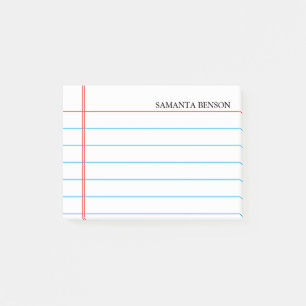 Post-it® Papier de Carnet à revêtement personnalisé