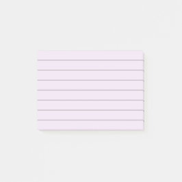 Post-it® Papier doublé de lavande