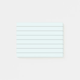 Post-it® Papier ligné vert pistache