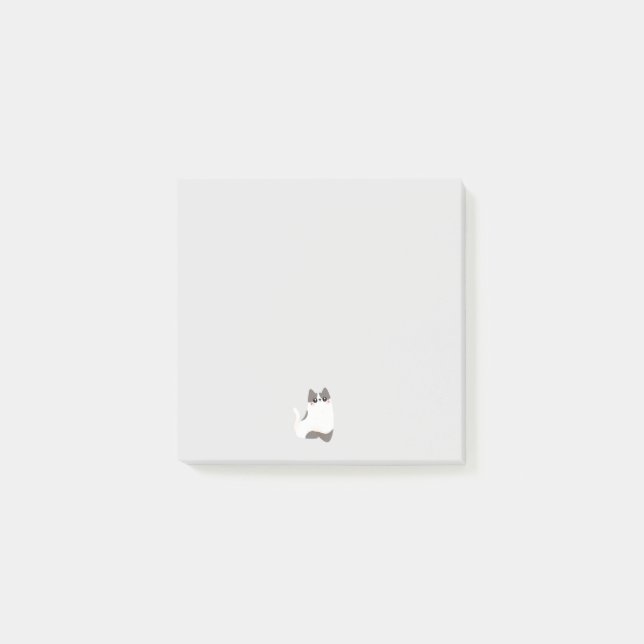 Post-it® Papier-notes en forme de chaton (Devant)