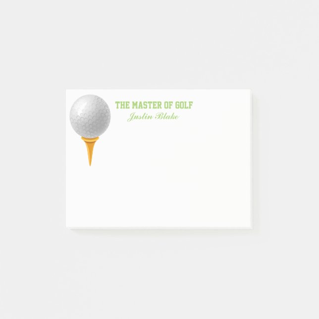 Post-it® Papier notes Golf (Devant)