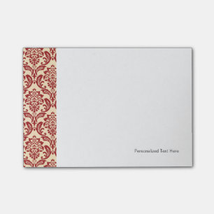 Post-it® Papier peint de motif de damassé