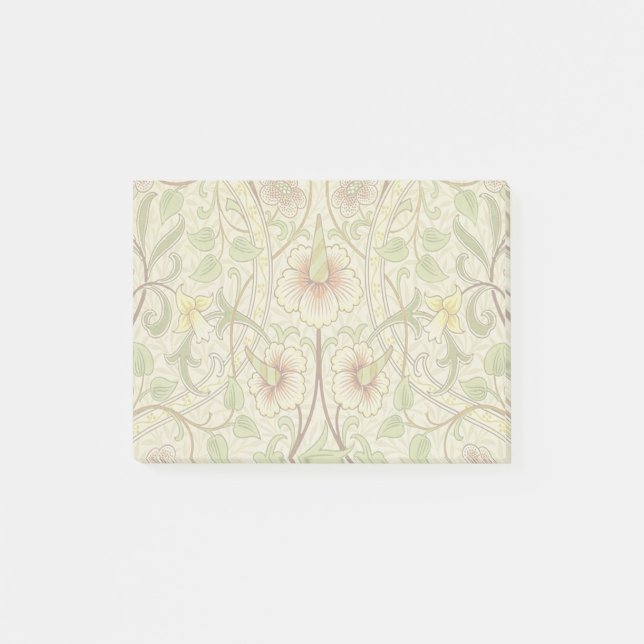 Post-it® Papier peint fleur classique jonquille de William  (Devant)