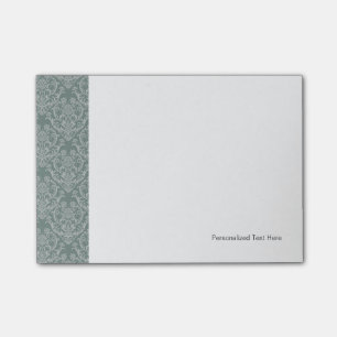 Post-it® Papier peint floral vert